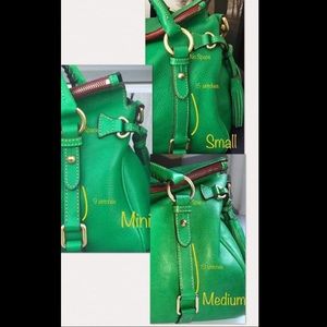 Dooney and Bourke sizes
